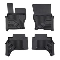 FußMatten Gummimatten FüR Land Rover Range Rover Sport II 2013-2022 Schwarz 3Tlg