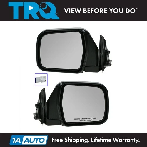 TRQ Driver & Passenger Side Mirror Set For 90-95 4Runner TO1320121 TO1321121