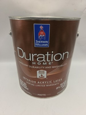 1 Gallon Sherwin Williams Duration Interior Matte Color 7065 Argos Gray