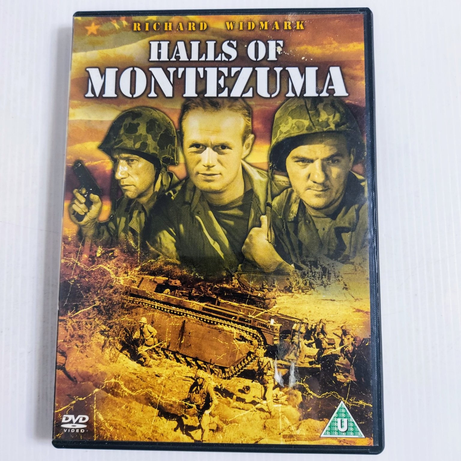 Halls of Montezuma DVD 1951 Richard Widmark Jack Palance Lewis Milestone War