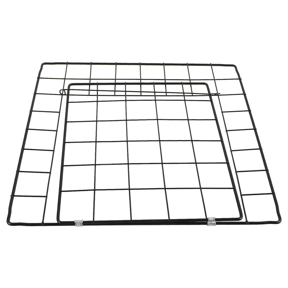 4 Count Porticina Da Gabbia Accessori Per Cani Porta Di Metallo Del Cane foto 2