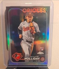 2024 Topps Chrome Update Series - Rookie Debut Jackson Holliday #USC89 Refractor