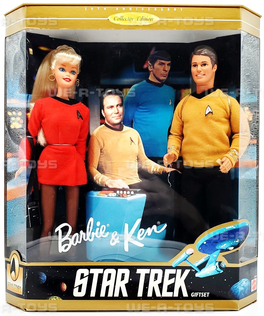 Barbie & Ken Star Trek 30th Anniversary Doll Giftset 1996 Mattel 15006 Barbie & Ken Star Trek 30th Anniversary Doll Giftset 1996 Mattel 15006