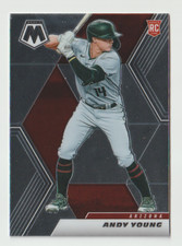 2021 Panini Mosaic Baseball #210 Andy Young RC - Arizona Diamondbacks