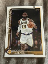 11257 2025 Topps Basketball LeBron James Los Angeles Lakers