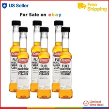 Fuel System Cleaner Pack of 6 Concentrated Gas Injectors Carburetor Maintenance