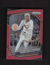 2025 Panini Prizm WNBA #62 Kahleah Copper Red Prizms #/299