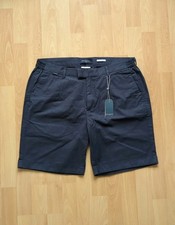 Mr Marvis Herren Chino Shorts Hose kurz blau Gr. W36 XL