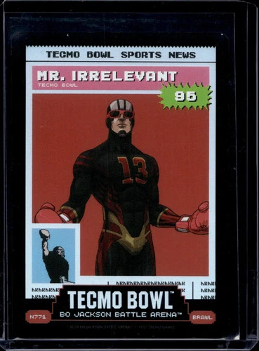 2026 Bo Jackson Battle Arena Tecmo Bowl Mr. Irrelevant Brawl #N771