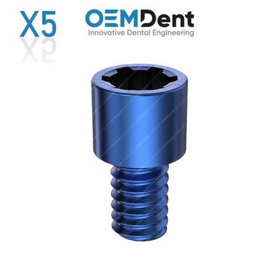 X5 Nobel  Unigrip Screw Multi Unit 1.4 Prosthetic Noris  Compatible Titanium