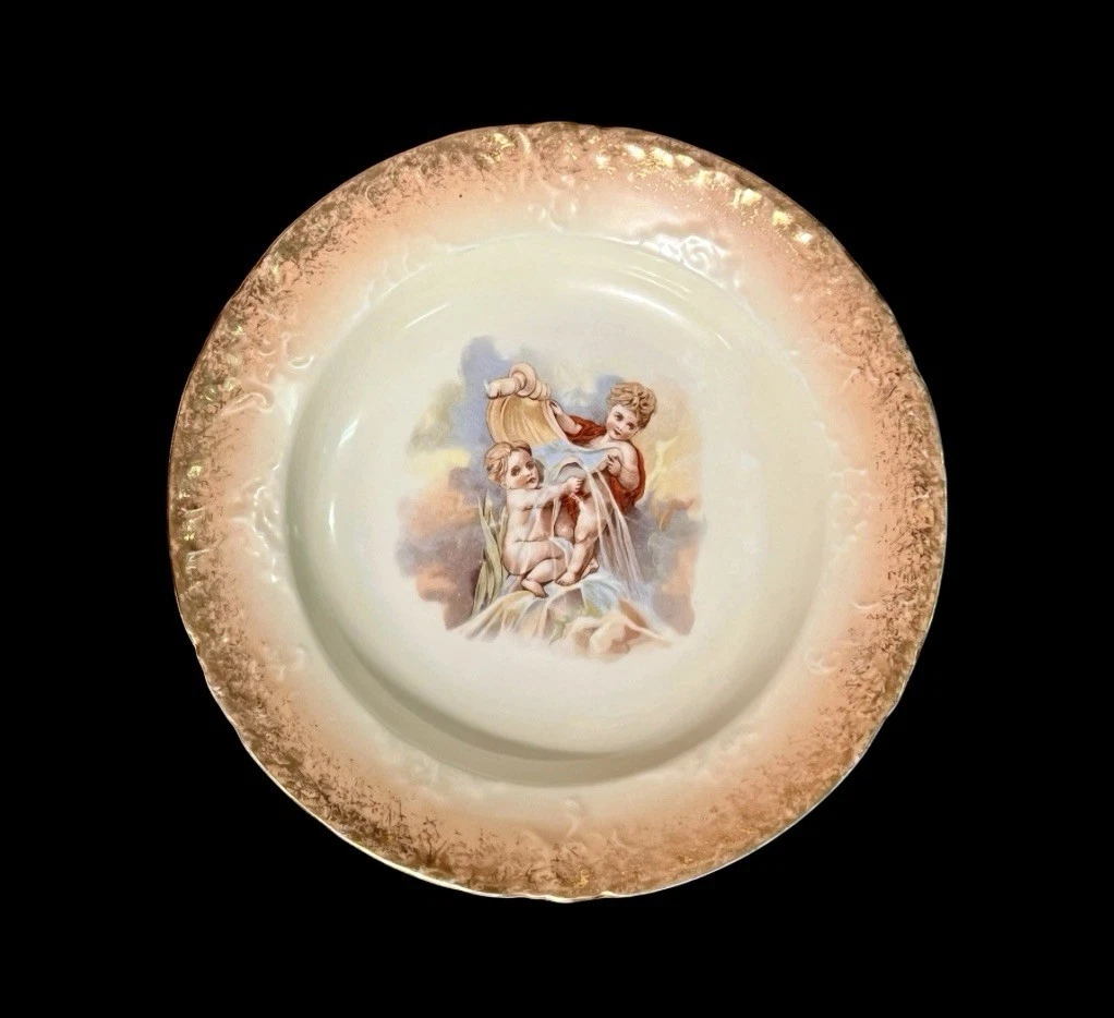 Victoria Carlsbad Austria In Antique Ceramic & Porcelain Plates