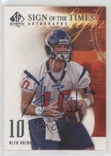 2008 SP Authentic Sign of the Times Alex Brink #SOT-AB Rookie Auto RC