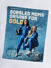 Autograf Sporty zimowe Olympia Bobsport Elana Meyers Taylor & Kaillie Humphries