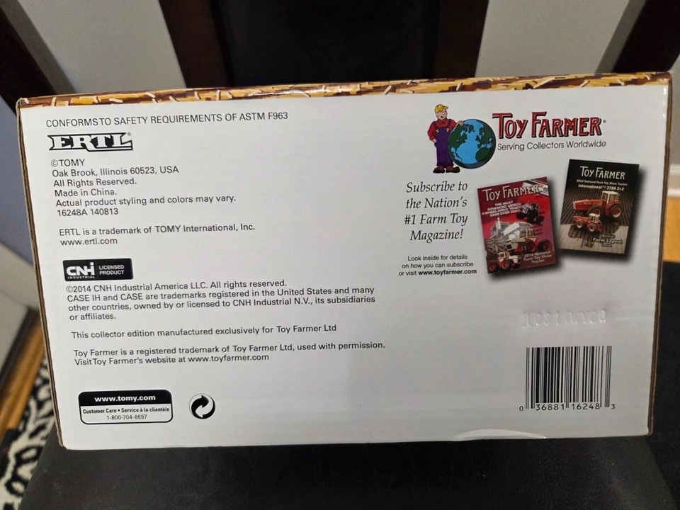 Ertl Case 4890 4WD, 2014 National Farm Toy Show, Includes Paperwork, 16248A, NIB - Image 3 of 4