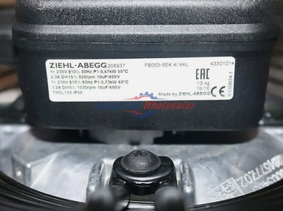 1PCS New ZIEHL-ABEGG FB063-6EK.4I.V4L Axial Fan FB063-6EK.4I.V4L Fast delivery
