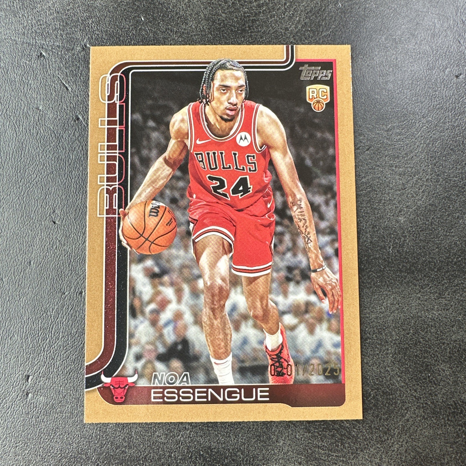 2025-26 Topps - Noa Essengue #212 Gold /2025 (RC)