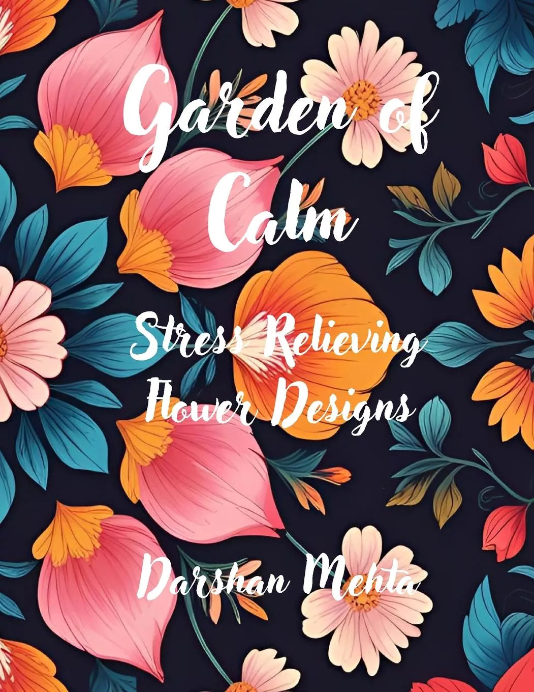 Garten der Ruhe: Stressabbau Blumen Designs von Darshan Mehta