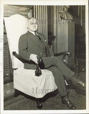 1940 Press Photo Associate Justice Felix Frankfurter in Washington on birthday
