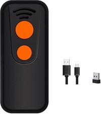 1D 2D Bluetooth Wireless Barcode Scanner,Symcode QR Handheld Mini Barcode Reader