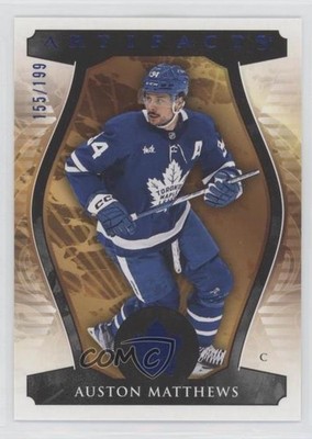 2023-24 Upper Deck Artifacts Stars Royal Blue 155/199 Auston Matthews #135 1aa4