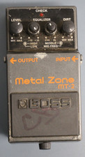 Boss Metal Zone MT-2 Analog Distortion Effect...