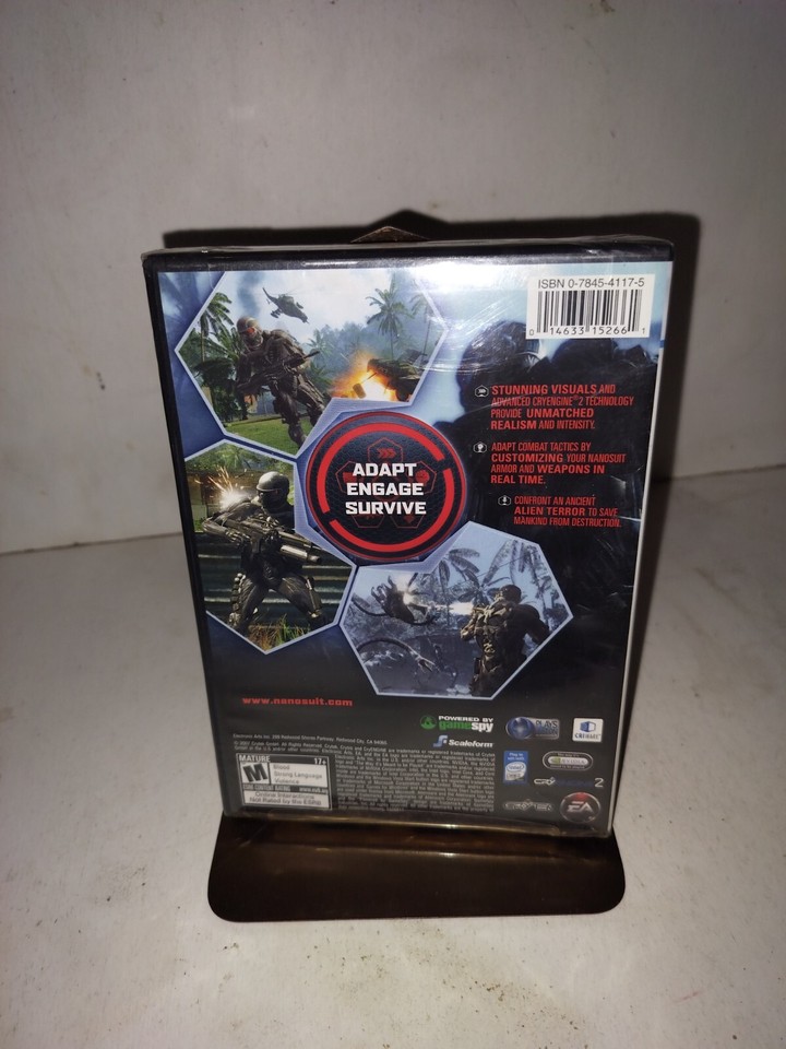 Crysis PC Game (PC DVD) New US Retail Store Edition Original Release