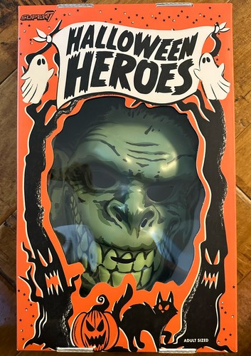 Super7 Gorilla Biscuits Mask Retro Gorilla Mask in Army Green (Punk Rock) 2024