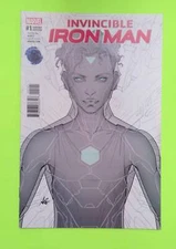 Invincible Iron Man #1legacy-c Vol. 4 2017 Marvel Comics Variant 9.0+ UU-57