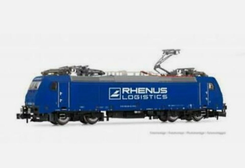 Arnold N HN2464 Rhenus logistics, E-Lok BR 186 286-9 blau rot. Neu-OVP - Bild 1 von 1