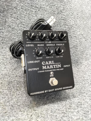 CARL MARTIN Effector 3BAND PARAMETRIC PRE-AMP from Japan | eBay