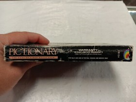 NES-Pictionary (Nintendo) BOX ONLY+BOX PROTECTOR+FOAM