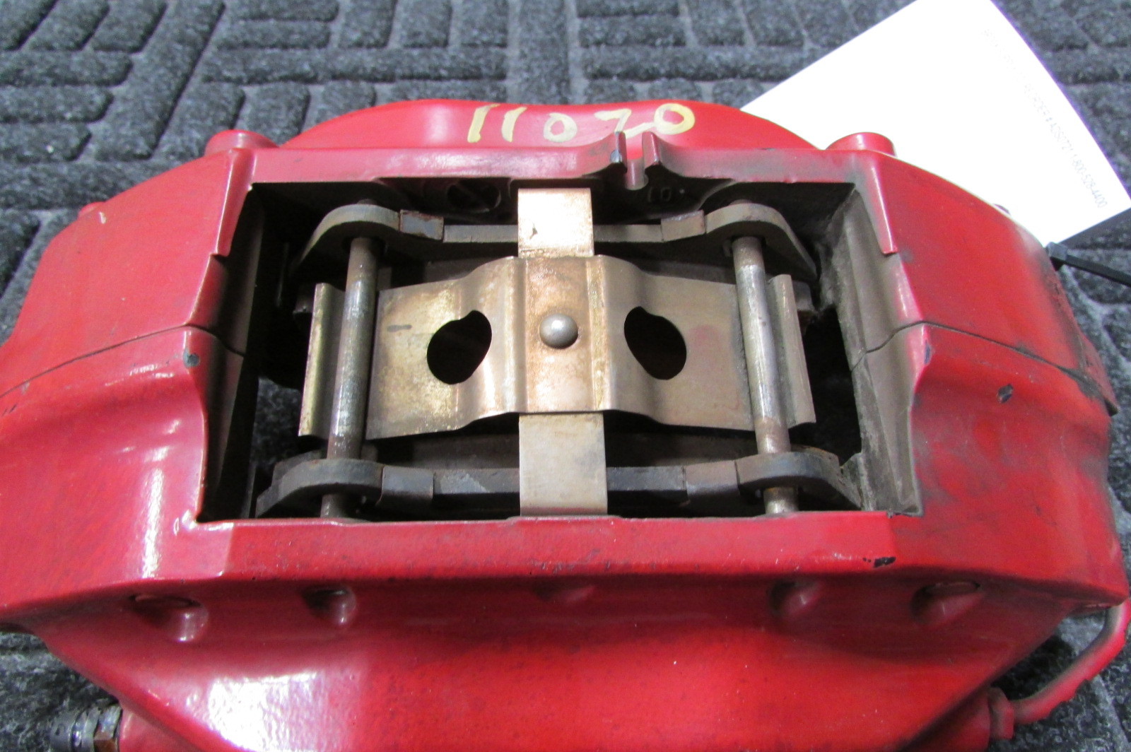 Maserati Spyder, Coupe, RH, Right, Front Brake Caliper, Red, Used, P/N 387201118