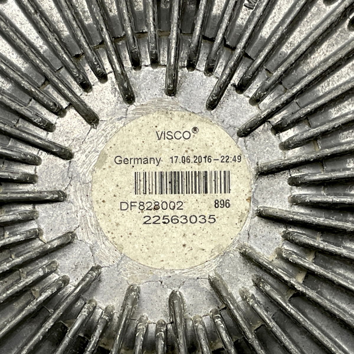 22563035 21983184 22866820 85021098 Cooling fan assembly with  