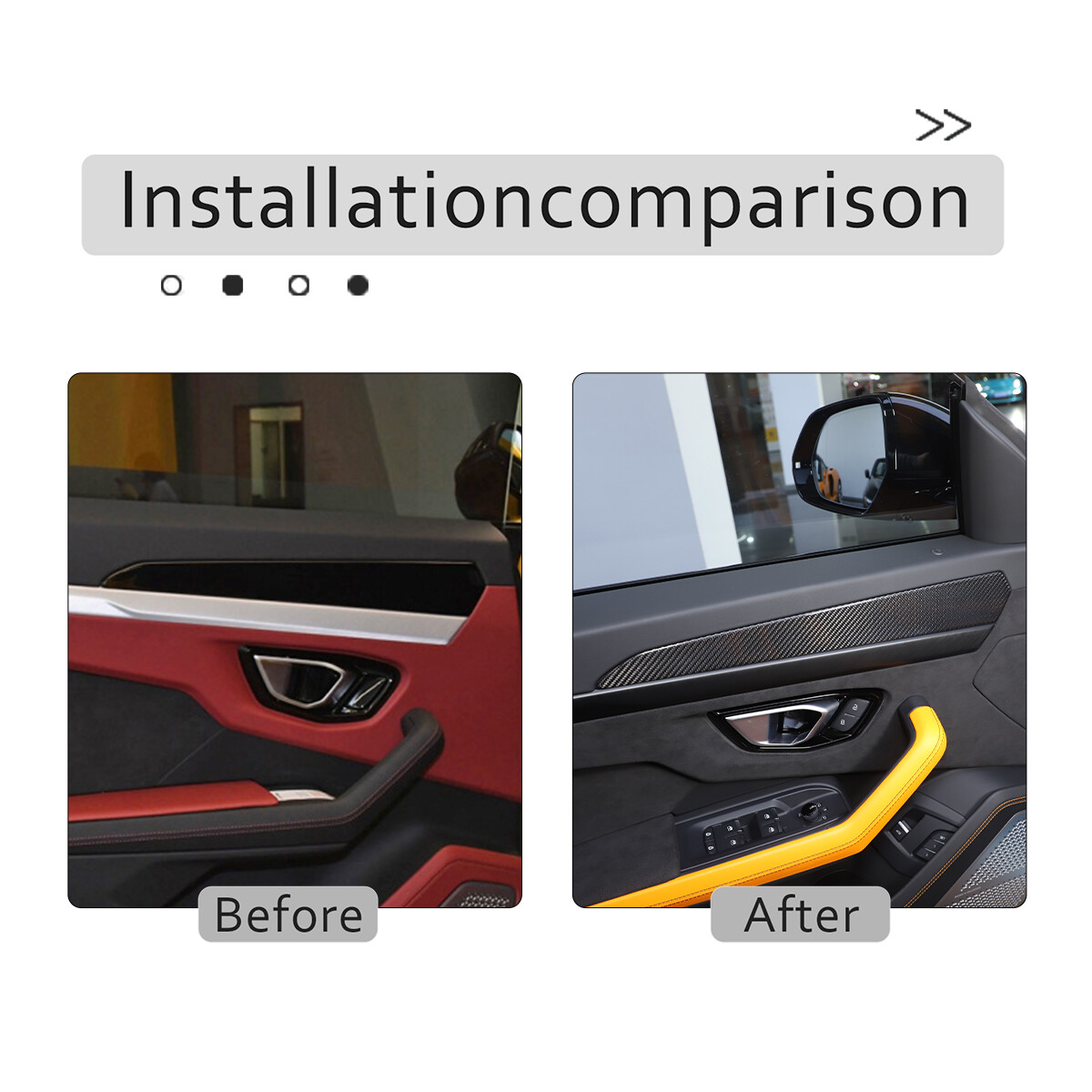 Lamborghini Urus 2018-2021 Door pocket trim