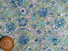 AMELIE flowers floral  Liberty of London Tana Lawn cotton approx 44 x 30 cm