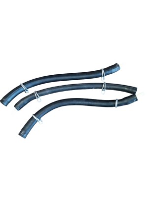 3 Whirlpool Duet Washer Dispenser Hoses w/Nozzle/Clamps