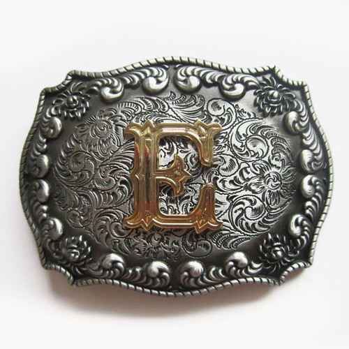 Hebilla de cinturón para letras vaquero vaquera estilo vintage también stock en los EE. UU. - Imagen 21 de 42