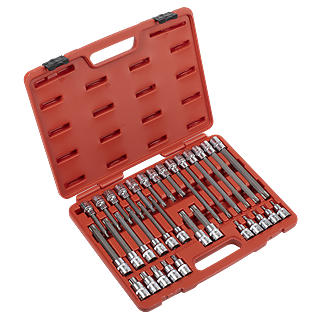 TRX-Star* Socket Bit Set 32pc 1/2""Sq Drive