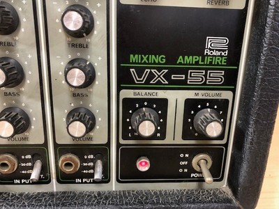 Roland VX-55 Mixing Amplifier Powered Mixer Amplifier Audio