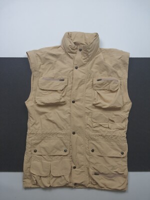 Fjallraven Vest Gilet hunting Sleeveless hooded Jacket Size S