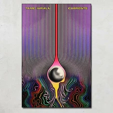 Tame Impala Currents Abstract Poster Psychedelic Rock Decor Poster No Frame