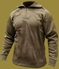 U.S MILITARY ISSUE POLYPROPYLENE EXTREME COLD WEATHER SHIRT LARGE U.S.A MADE