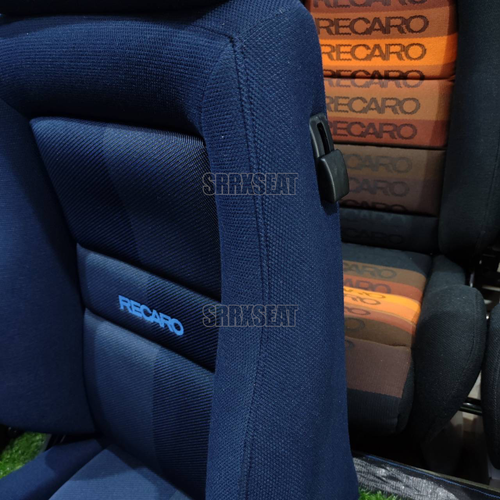【1 PAIR】AUTHENTIC RECARO LSC BLUE MONZA Very Good Condition - Foto 5 di 12