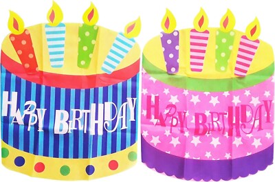 BULK 40 PIECES (Boy and Girl) Chair Cover Happy Birthday CUTE CLOSE OUT NOW