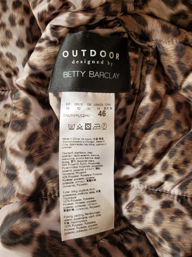 BETTY BARCLAY Dame Stepp Outdoor Jacke Größe 46 Wendejacke - Bild 9 von 16