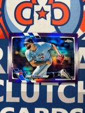 2021 Topps Chrome Update Purple Refractor RC Alek Manoah # USC65