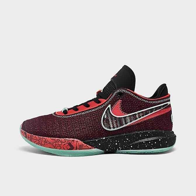 Nike Lebron XX 20 Night Maroon Sneakers, FB8974-600 - BIG Nike Lebron XX 20 Night Maroon Sneakers, FB8974-600 - BIG
