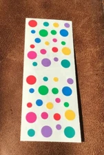 VINTAGE Creative Memories Stickers CIRCLE ACCENTS  RETIRED NOS NLA *