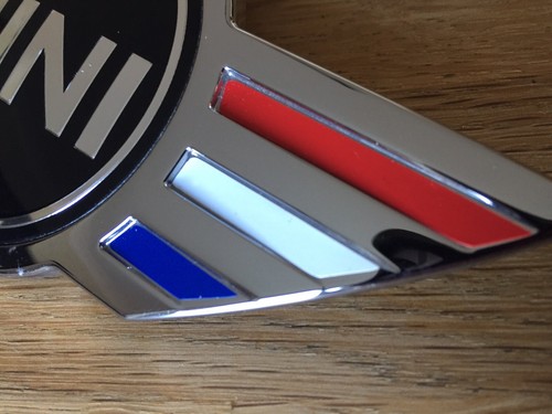 bmw mini R60 R61 countryman paceman bonnet badge Union jack inserts - Picture 6 of 10