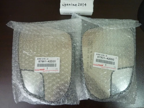 Toyota Genuine RAV4 2016-2018 Heated Left Right Side View Mirror Glass Set **